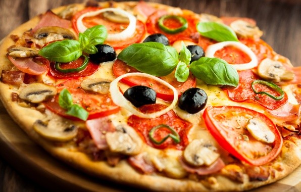 Простой рецепт с фото тонкой итальянской пиццы